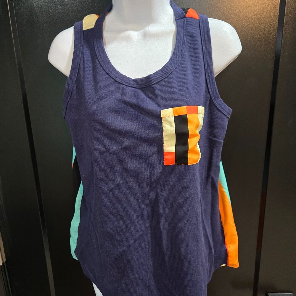 Betsey's Boutique Striped Tank Sz XL